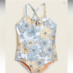 Crewcuts keyhole swimsuit with upf 50+